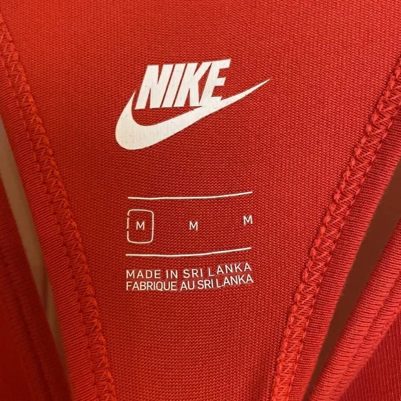 Nike Tank Top Women’s Medium Red 1972 - Picture 4 of 6
